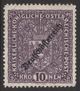 Austria 1918  Scott #199 MNH (CV 9.50)