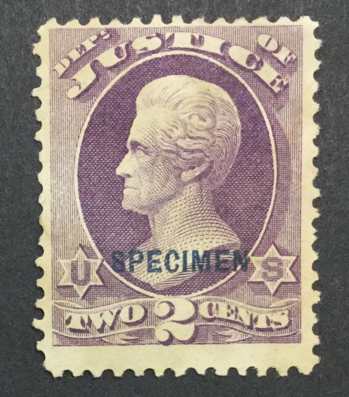 MOMEN: US #O26s SPECIMEN UNUSED $55 #20475