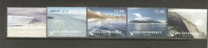 2012 ROSS DEPENDENCY - SG: 133/137 - LANDSCAPES -  UNMOUNTED MINT SET