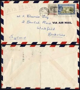 Bahamas KGVI Mixed franking cover