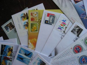 Canada FDC collection most of the year 2005, 34 FDCs in total in this lot 