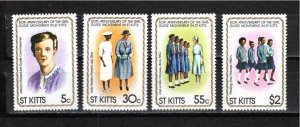 St. Kitts 1981 MNH Sc 82-5