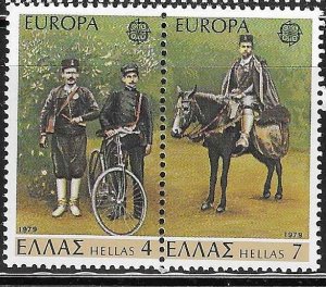 Greece 1979 Europa CEPT mailman from Crete Sc 1294a MNH A1616