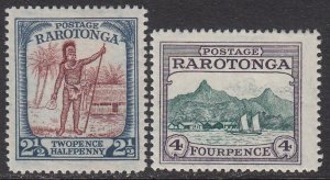 Cook Islands 76-77 MH CV $31.00