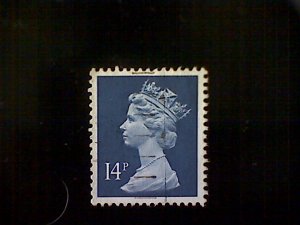 Great Britain, Scott #MH87, used(o), 1989, Machin: Queen Elizabeth II, 14p