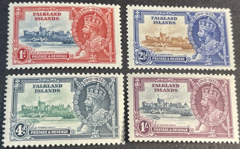 FALKLAND ISLANDS # 77-80-MINT NEVER/HINGED--COMPLETE SET-1935