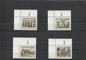 Austria  Scott#  773-6  MNH