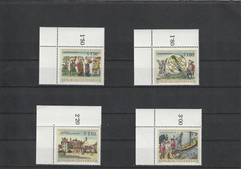 Austria  Scott#  773-6  MNH