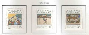 Canada Scott 870-872 Used  stamp set