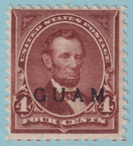 GUAM 4 MINT HINGED OG * NO FAULTS VERY FINE! MEJ