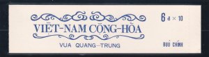 VietNam (South) # 411, King Quang Trunk, Complete Booklet