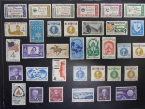 1960 US Commemorative Year Set Complete  #1139-1173  MNH OG