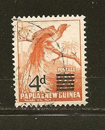 Papua New Guinea 137 Surcharged Used