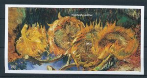 [NA1592] Netherlands Antilles 2005 Vincent van Gogh Sunflowers Sheet MNH