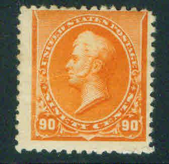 USA Scott 229 Mint 1890 Admiral Perry stamp CV $750