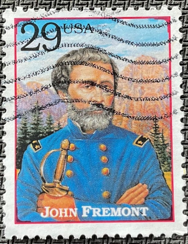 US #2869i Used Single John C Fremont SCV $.50