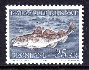 Greenland 1981 Codfish 25k Mint MNH SC 140