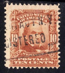 US Sc #307 Used Registered 