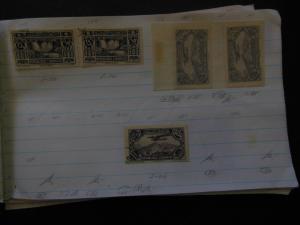 EDW1949SELL : LEBANON Misc group of Mint & Used on pages. Full of many Better.