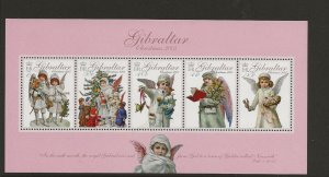 Gibraltar 2005 Christmas   miniature sheet sg.MS1151  MNH