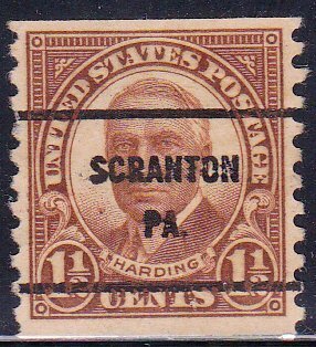 Precancel - Scranton, PA PSS 686-61 - Bureau Issue