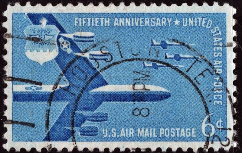 SC#C49 6¢ Air Force Anniversary (1957) Used