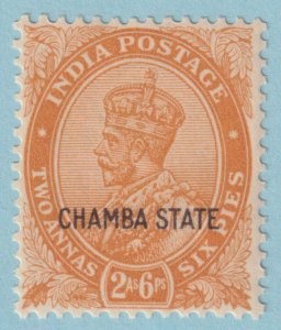 INDIA - CHAMBA STATE 66  MINT HINGED OG * NO FAULTS VERY FINE! - TUB