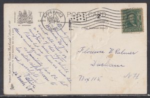 United States - Mar 16, 1909 Haverhill, MA Domestic Post Card