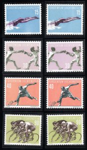 Liechtenstein Stamps # 320-3 MNH XF Lot Of 2 Scott Value $45.00