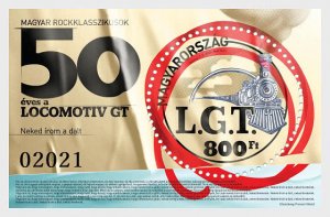 2021 Hungary  Rock Classics II - Locomotiv GT SS (Scott 4608) MNH