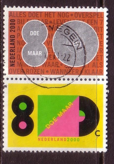 Netherlands MiNr 1802:1803 / used / 2000