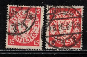 DANZIG Scott # 176a Used x 2 - Arms