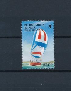 [81262] British Virgin Islands 1989 Ships Sail Sailing Regatta from sheet MNH
