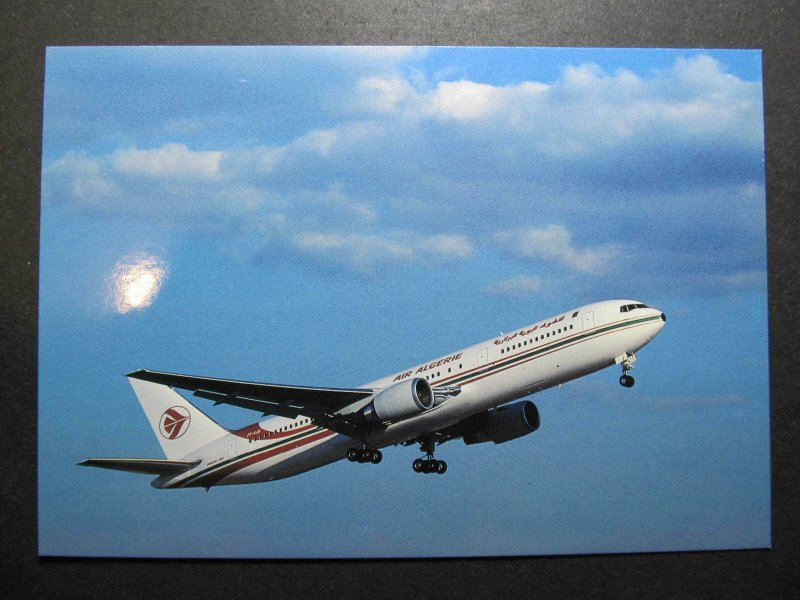 10096 Aviation Postcard AIR ALGERIE Airlines BOING 767-300-