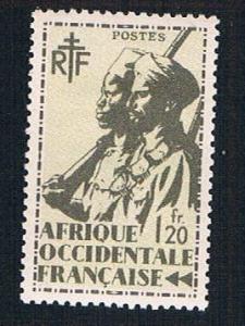 French West Africa 25 MLH Colonial Soldier (BP10216)