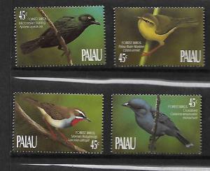 PALAU,234, MNH, BIRDS OF THE FOREST