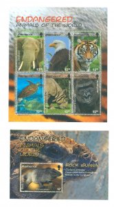 Montserrat #1202-1203 Mint (NH) Souvenir Sheet (Animals) (Fauna)