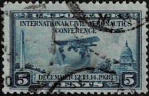 1928 United States Scott Catalog Number 650 Used