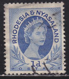 Rhodesia & Nyasaland 142 Queen Elizabeth II 1954