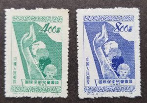 *FREE SHIP China Child Protection Conference 1952 Children Hand (stamp) MNH