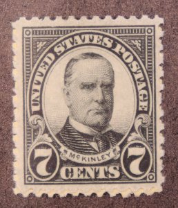 Scott 639 7 Cents McKinley MNH Nice Stamp SCV - $3.20