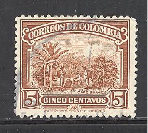 Colombia 413 used SCV $ 0.25