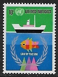 United Nations - N.Y. # 254 - Law at Sea - MNH.....{P1}