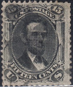 U.S. 98 Used FVF Very Thin Paper (120118) 