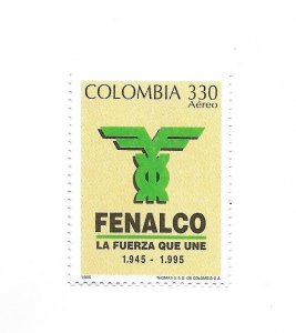 COLOMBIA 1995 50TH ANNIVERSARY NATIONAL CHAMBER OF COMMERCE SCOTT C 876 MI 1986