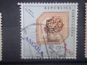 ANGOLA, 1970, used 5e, Fossils and Minerals Scott 560