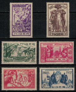 Niger #77-82*  CV $10.60
