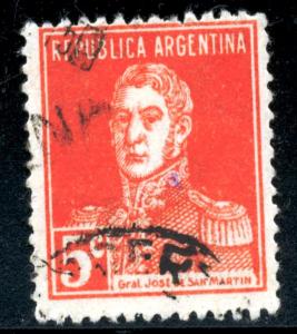 ARGENTINA  #345 USED - Item  AR0102