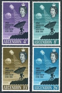 Ascension Isl 104-107, MNH. Michel 104-107. Apollo Satellite Station, 1966.