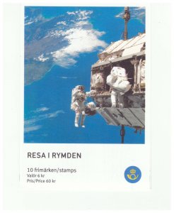 SWEDEN SC.2621 CHRISTER FUGELSANG FIRST SWEDE IN SPACE BOOKLET MNH EV3